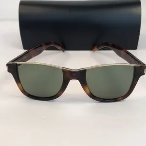 New Saint Laurent SL 51 CUT 002 Unisex Havana Sunglasses Saint Laurent | Accessories | Saint Laurentsl 5 Cut 02  main image 3